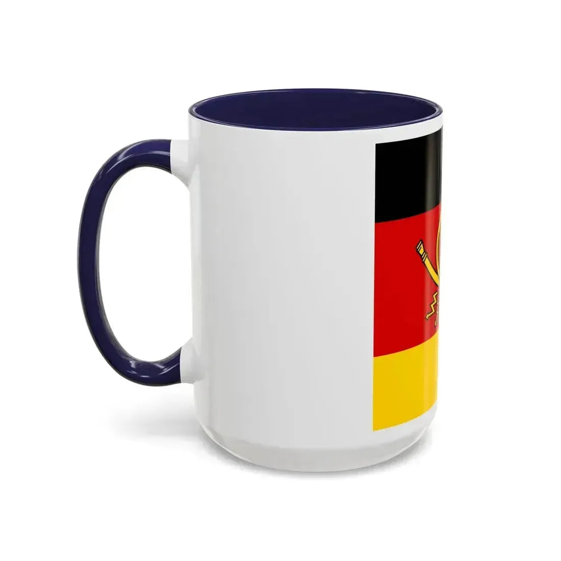 Flag of Minister of Deutsche Bundespost Germany - Accent Coffee Mug - Go Mug Yourself