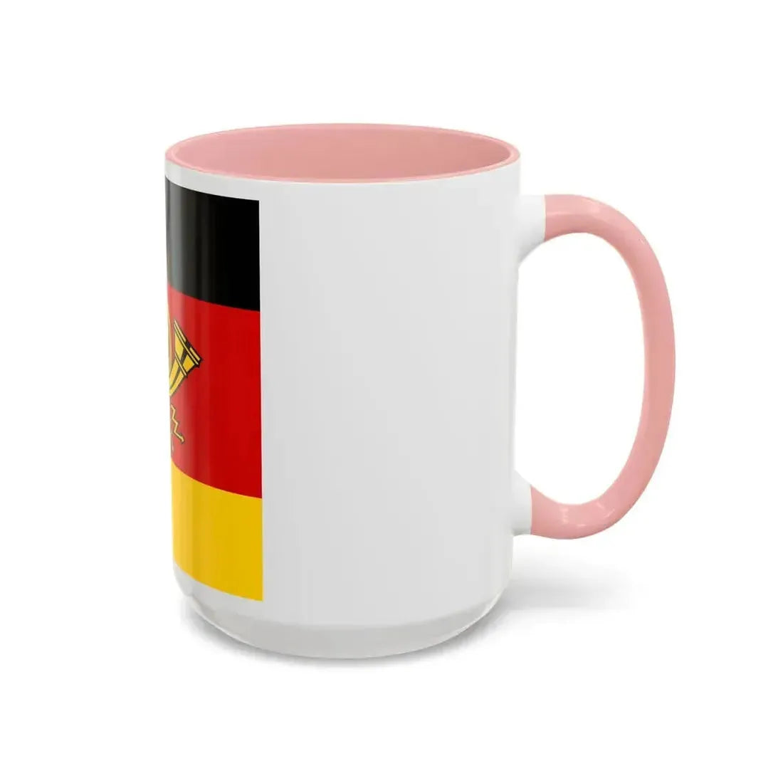 Flag of Minister of Deutsche Bundespost Germany - Accent Coffee Mug - Go Mug Yourself