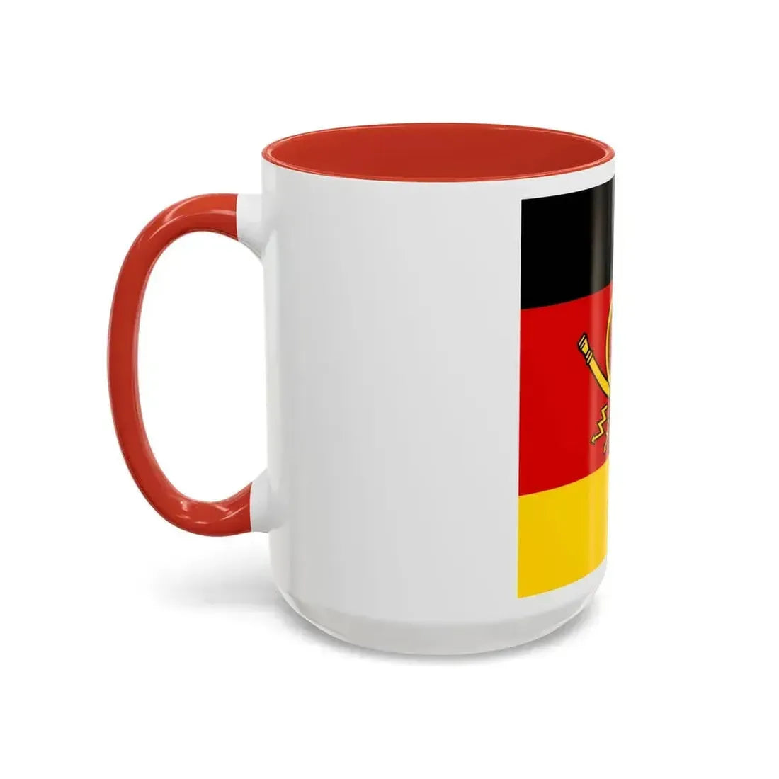 Flag of Minister of Deutsche Bundespost Germany - Accent Coffee Mug - Go Mug Yourself