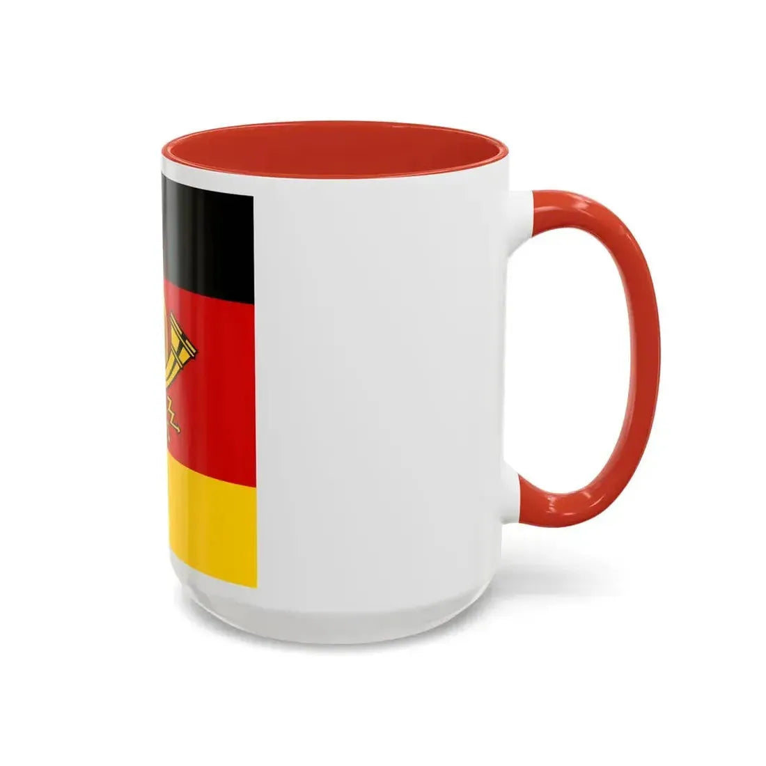 Flag of Minister of Deutsche Bundespost Germany - Accent Coffee Mug - Go Mug Yourself