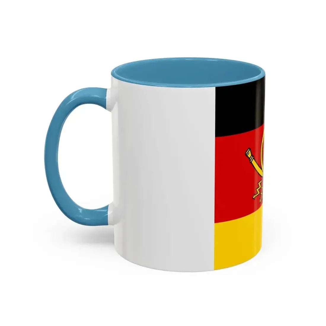 Flag of Minister of Deutsche Bundespost Germany - Accent Coffee Mug - Go Mug Yourself