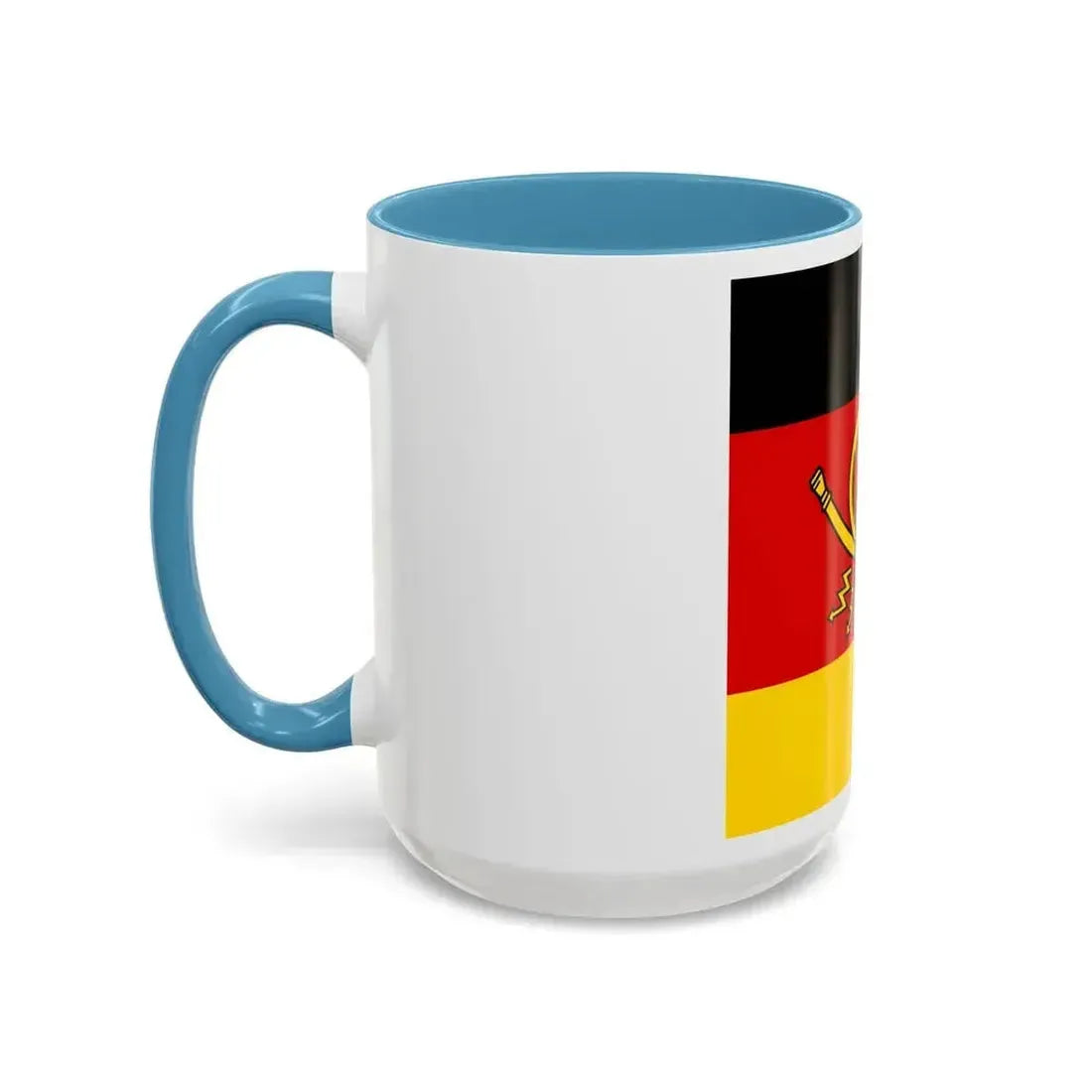 Flag of Minister of Deutsche Bundespost Germany - Accent Coffee Mug - Go Mug Yourself