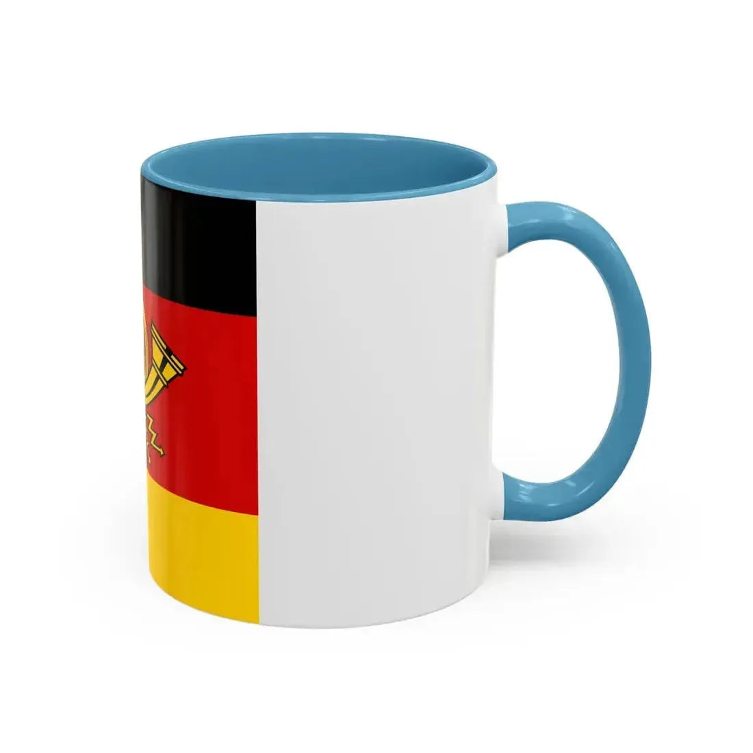 Flag of Minister of Deutsche Bundespost Germany - Accent Coffee Mug - Go Mug Yourself