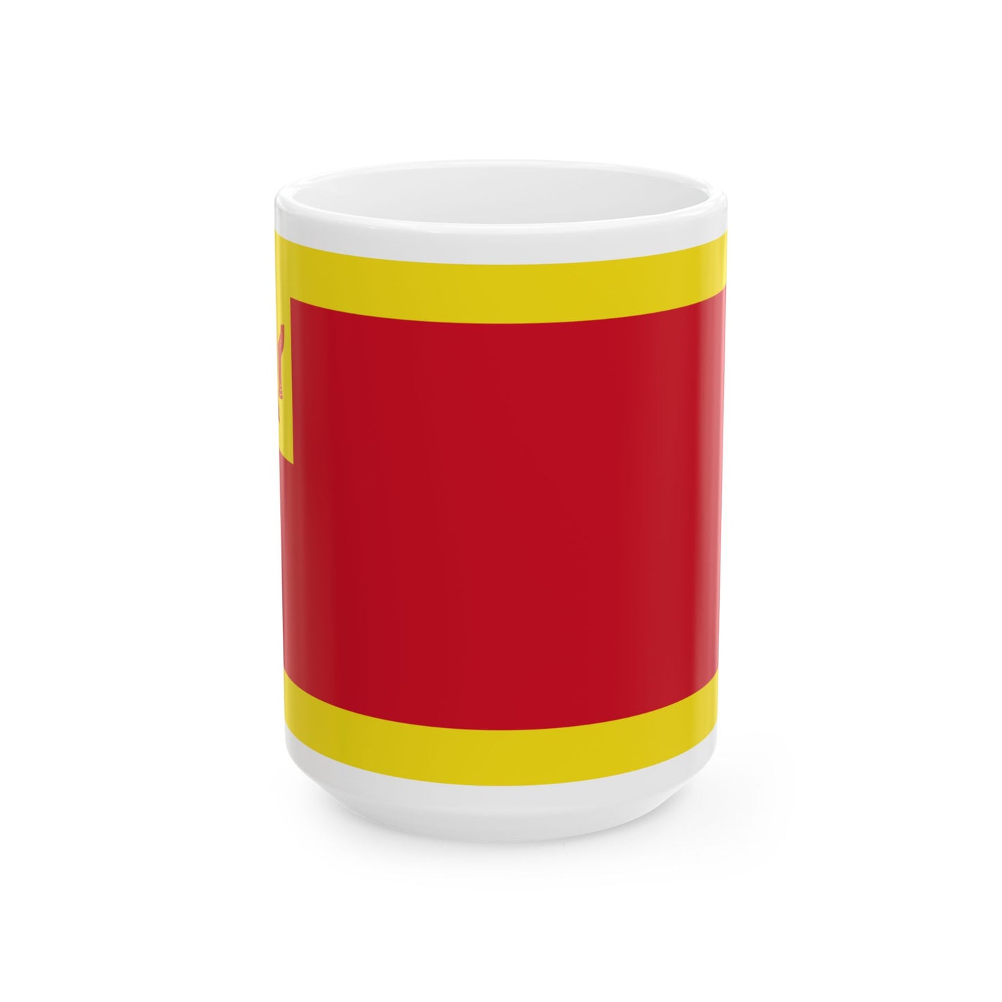 Flag of ministers of Brunei (Brunei) White Coffee Mug-15oz-Go Mug Yourself