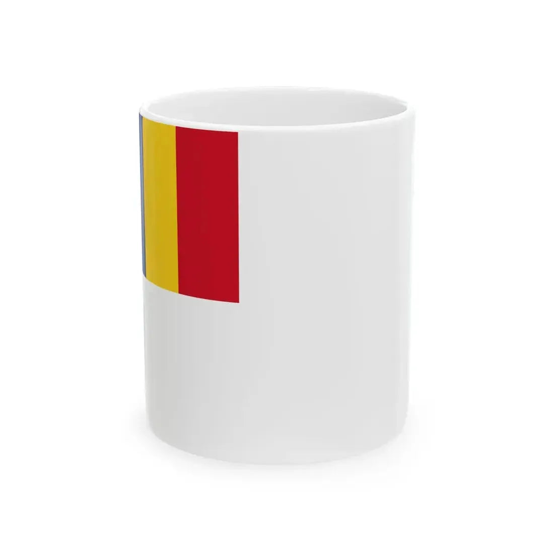 Flag of Ministers of Romania early 1990s (Oman) White Coffee Mug 11oz - Go Mug Yourself