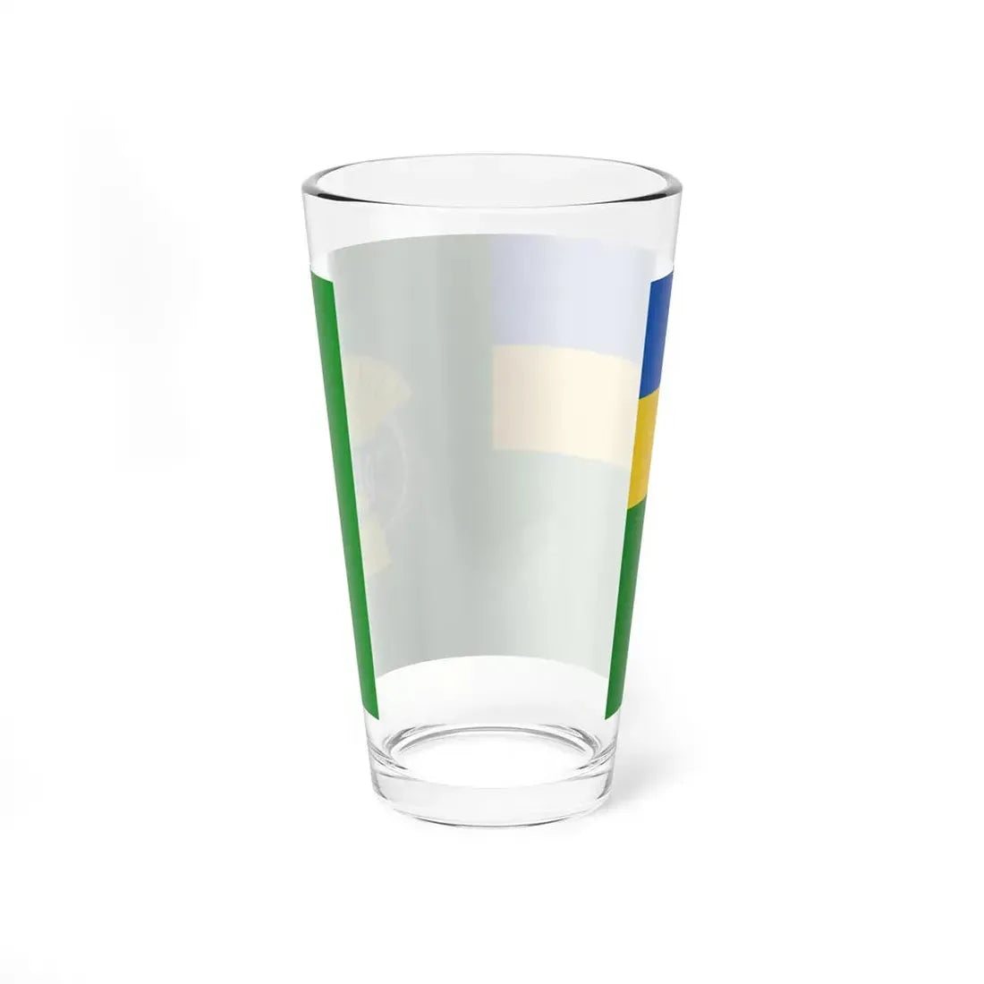 Flag of Ministry of Agrarian Policy and Food of Ukraine (Ukraine) Pint Glass 16oz - Go Mug Yourself