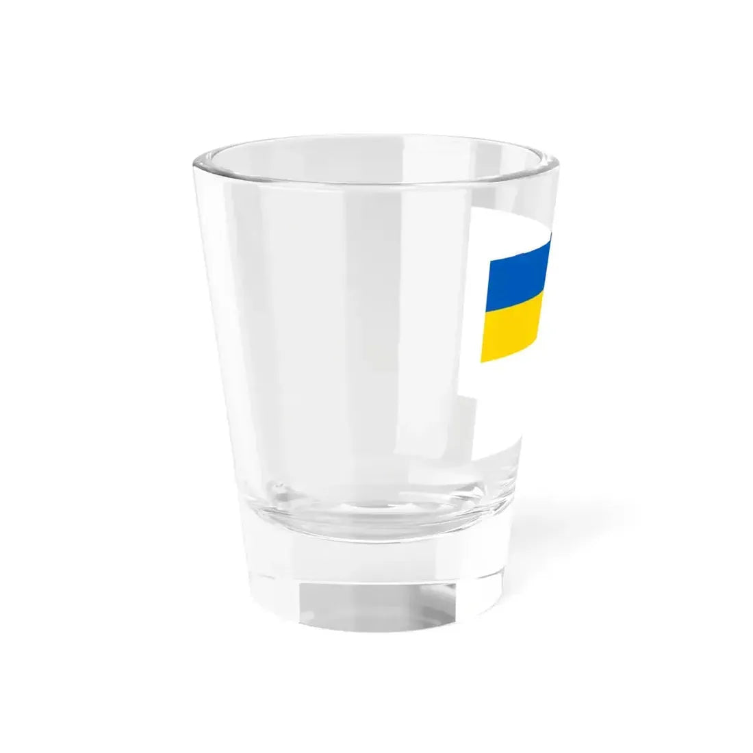 Flag of Ministry of Healthcare of Ukraine (Ukraine) Shot Glass 1.5oz - Go Mug Yourself