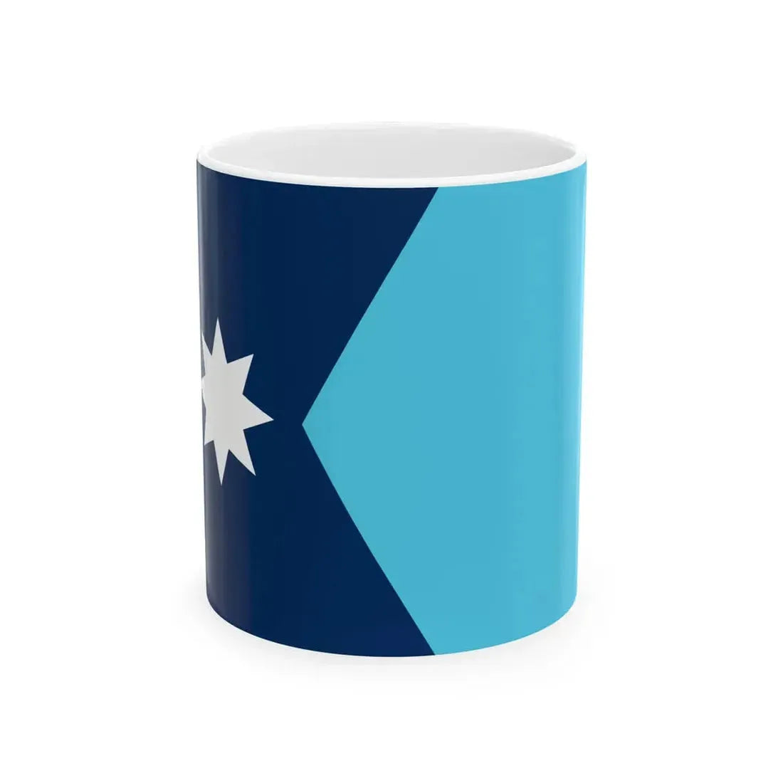 Flag of Minnesota 3-2 (United States) White Coffee Mug 11oz - Go Mug Yourself