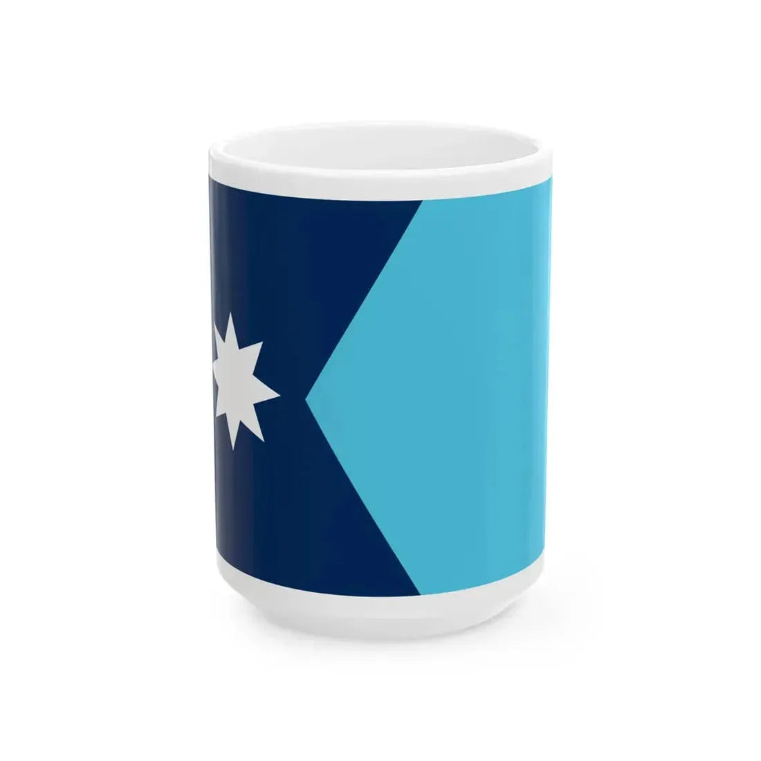 Flag of Minnesota 3-2 (United States) White Coffee Mug 15oz - Go Mug Yourself