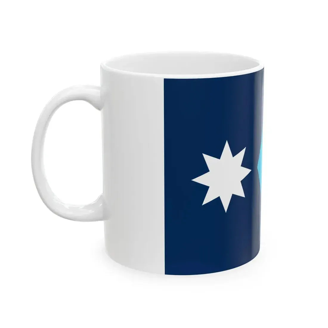 Flag of Minnesota 3-2 (United States) White Coffee Mug - Go Mug Yourself