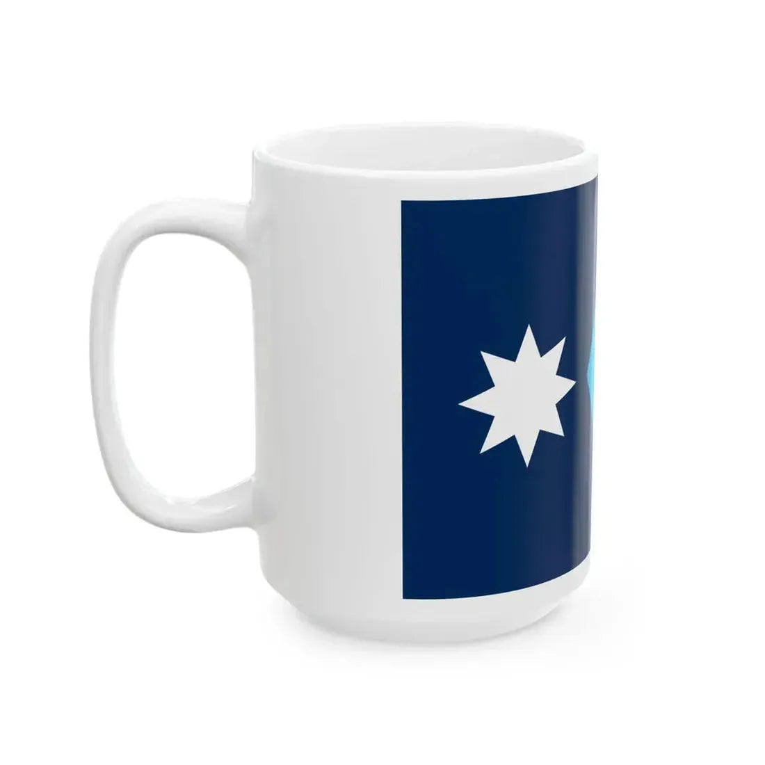 Flag of Minnesota 3-2 (United States) White Coffee Mug - Go Mug Yourself