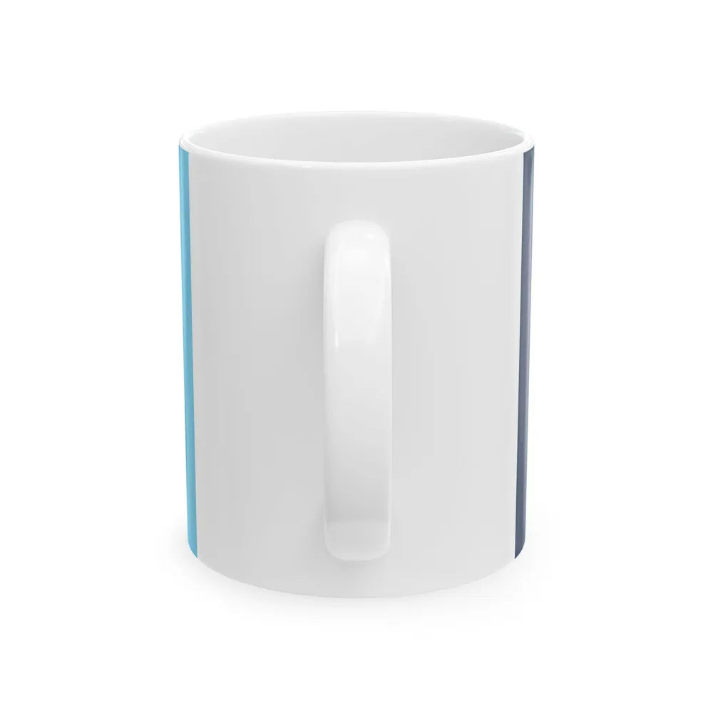 Flag of Minnesota as Paths (United States) White Coffee Mug - Go Mug Yourself