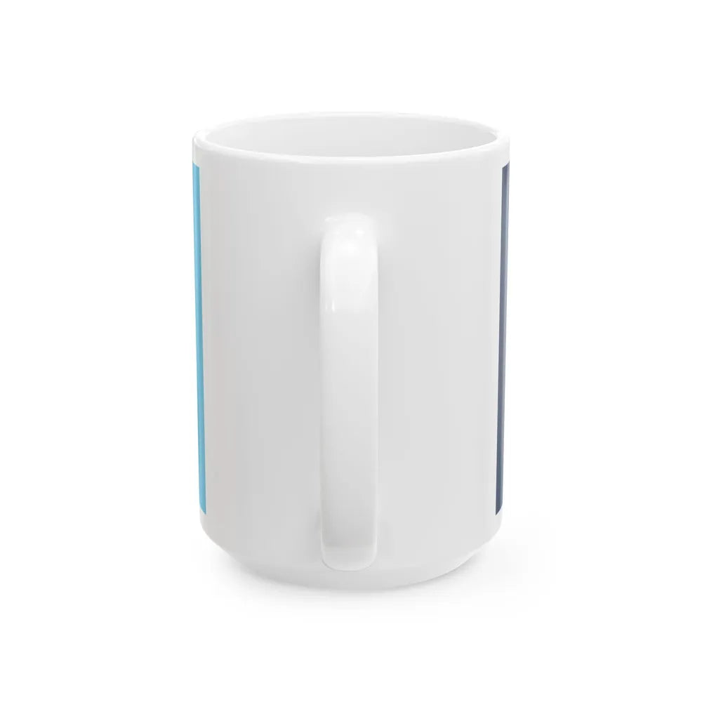 Flag of Minnesota as Paths (United States) White Coffee Mug - Go Mug Yourself