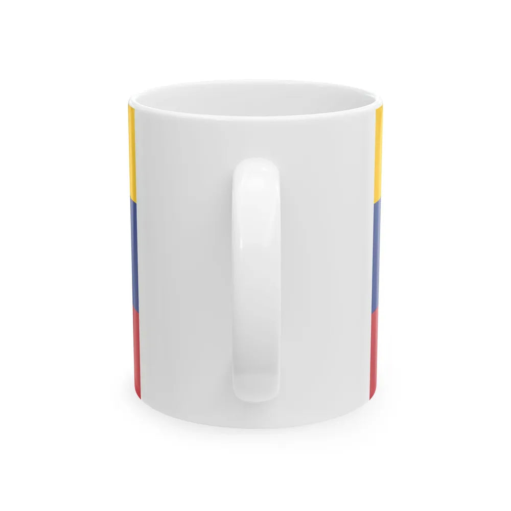 Flag of Miranda (Colombia) White Coffee Mug - Go Mug Yourself