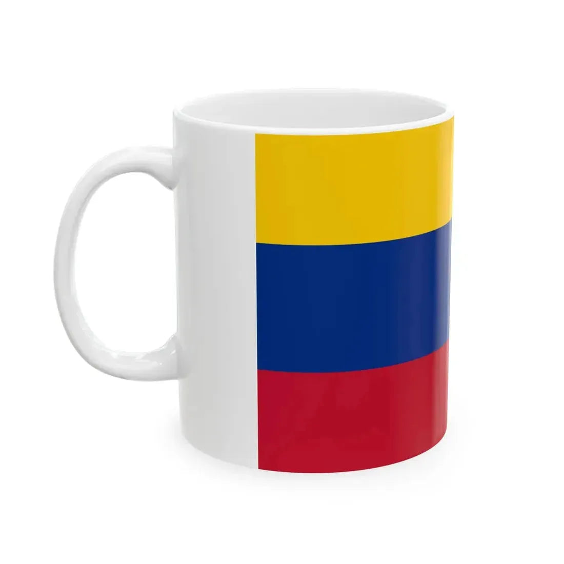 Flag of Miranda (Colombia) White Coffee Mug - Go Mug Yourself