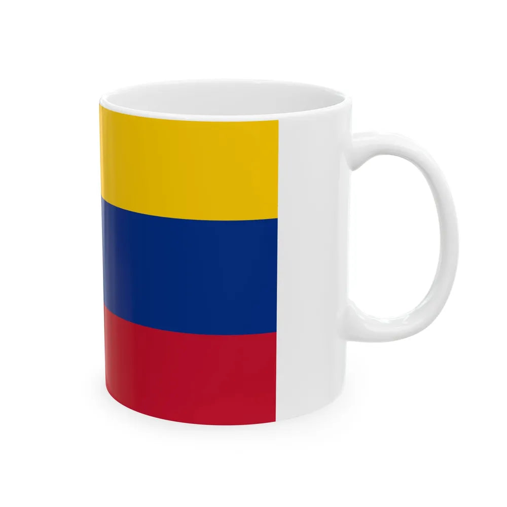 Flag of Miranda (Colombia) White Coffee Mug - Go Mug Yourself