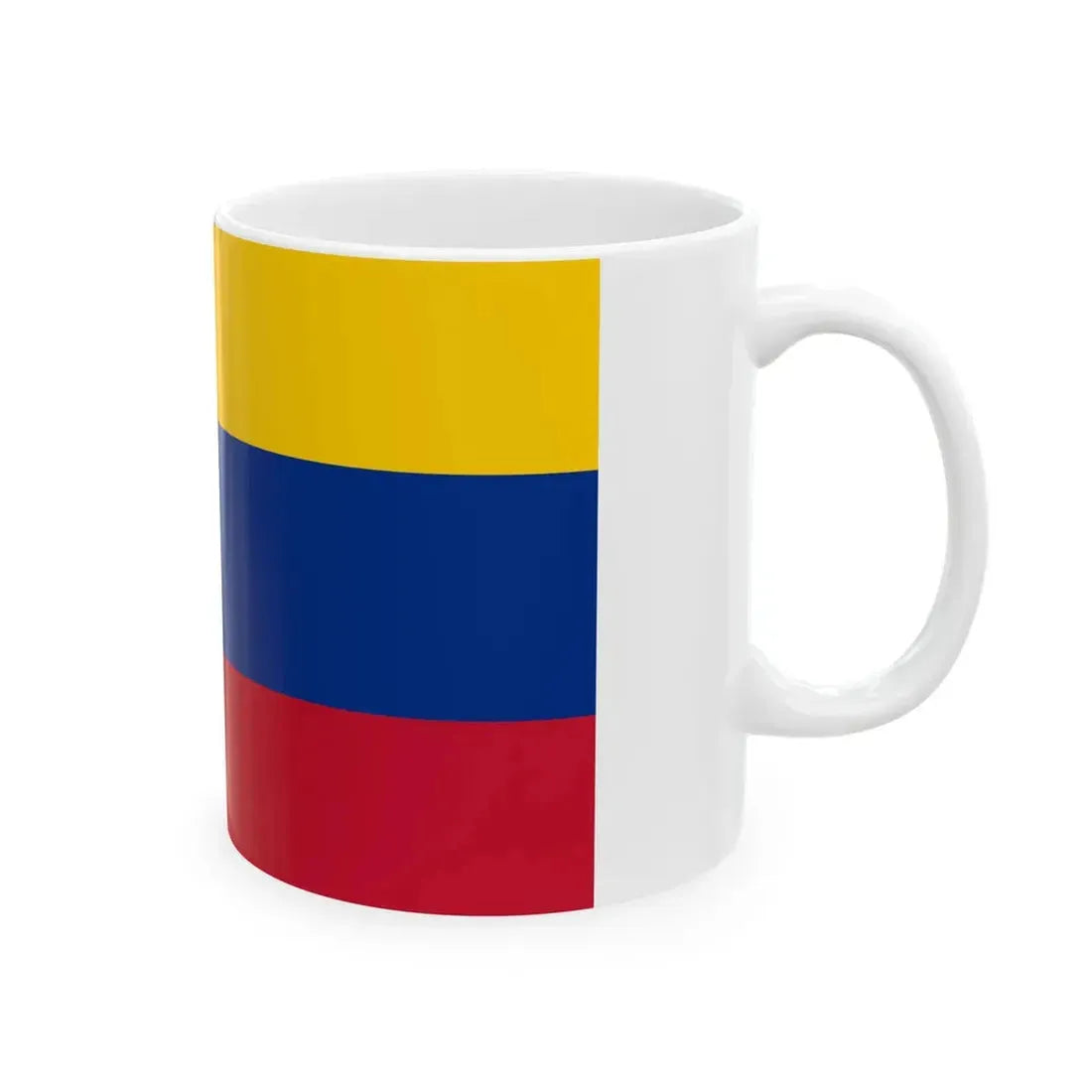 Flag of Miranda (Colombia) White Coffee Mug - Go Mug Yourself