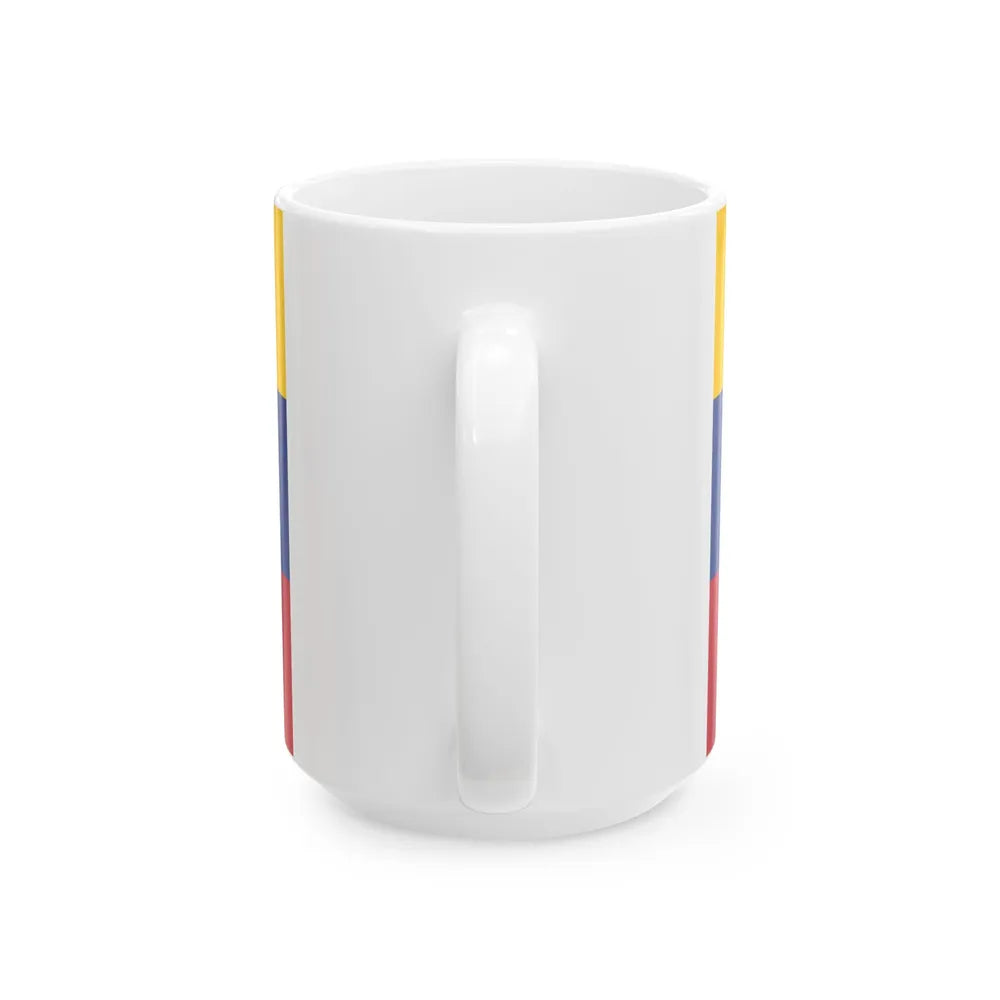 Flag of Miranda (Colombia) White Coffee Mug - Go Mug Yourself