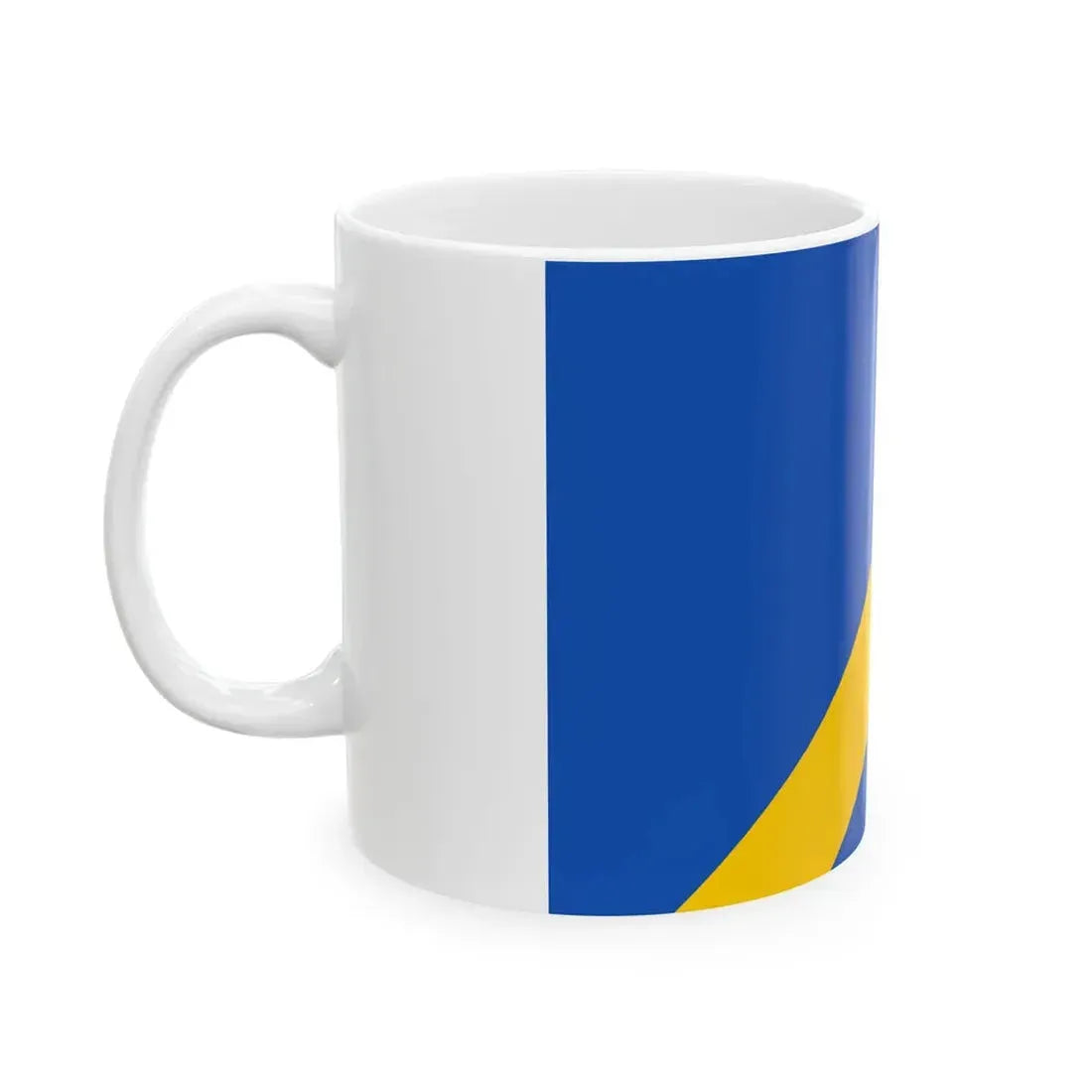 Flag of Mirandola (Italy) White Coffee Mug - Go Mug Yourself