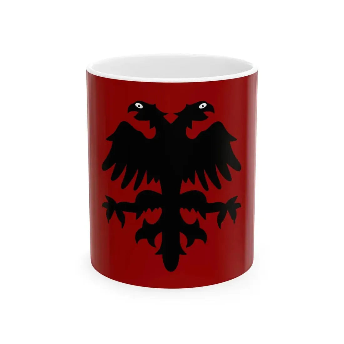 Flag of Mirdita Republic (Albania) White Coffee Mug 11oz - Go Mug Yourself