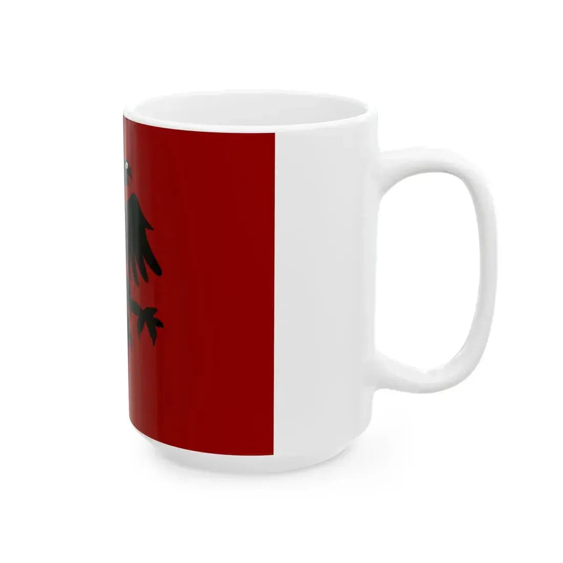 Flag of Mirdita Republic (Albania) White Coffee Mug - Go Mug Yourself