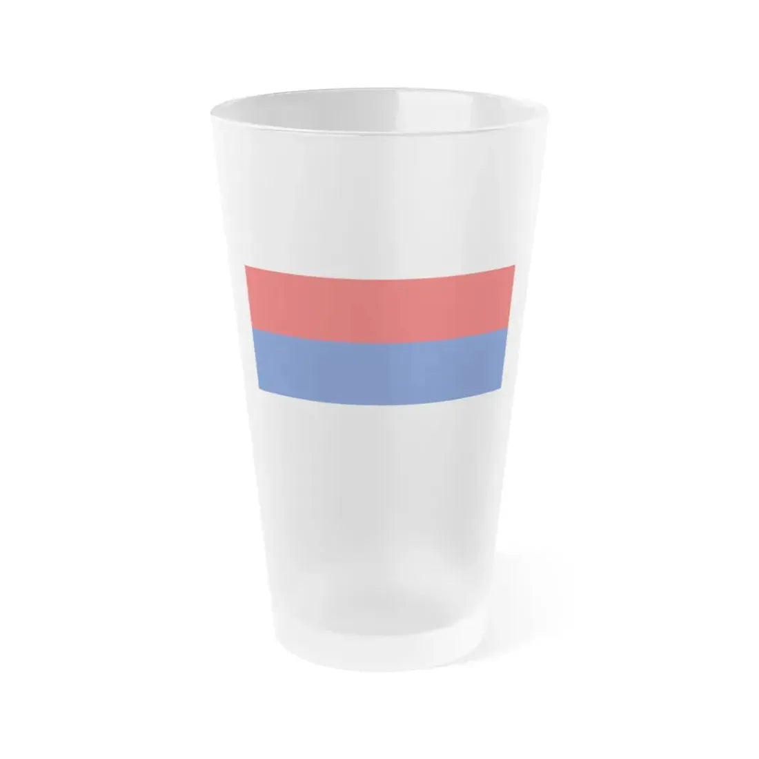 Flag of Misiones Province Argentina - Frosted Pint Glass 16oz 16oz Frosted - Go Mug Yourself