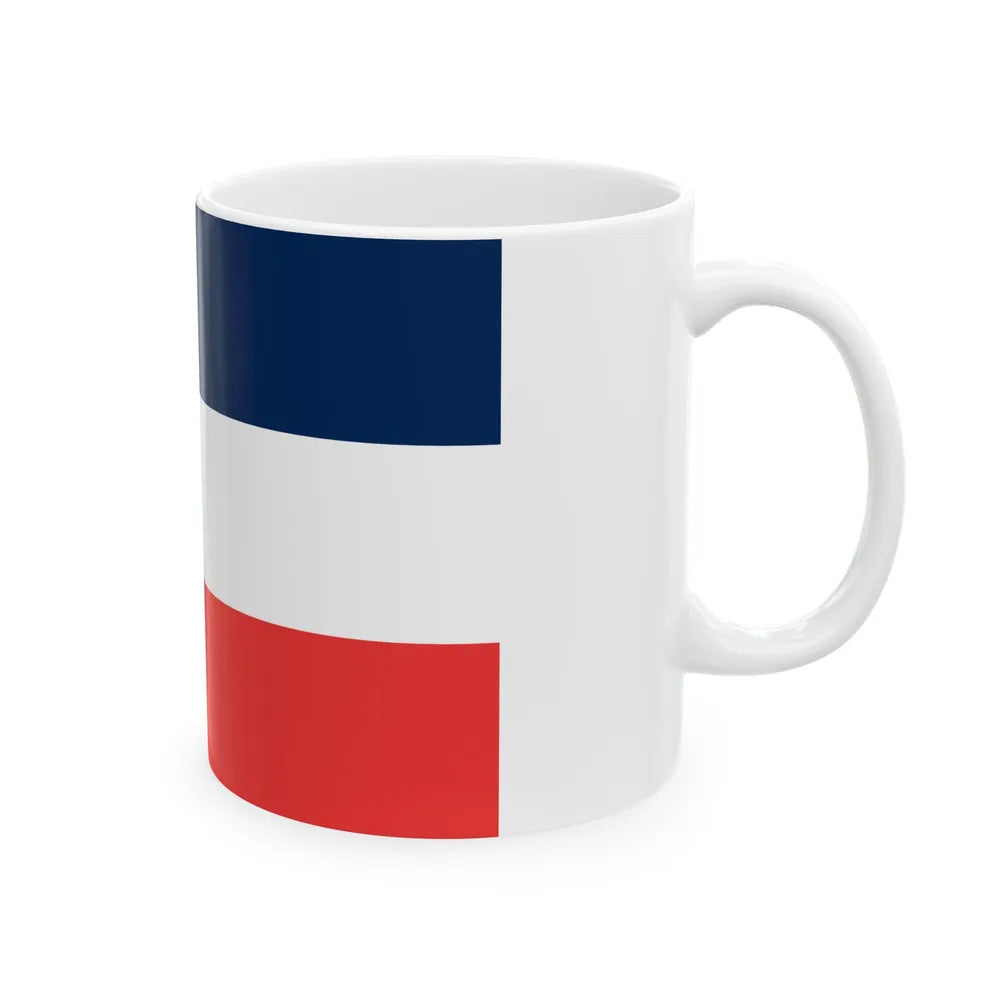 Flag of Mississippi 1894-1906 (United States) White Coffee Mug - Go Mug Yourself