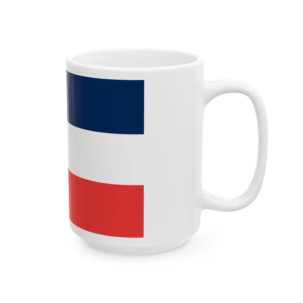 Flag of Mississippi 1894-1906 (United States) White Coffee Mug - Go Mug Yourself