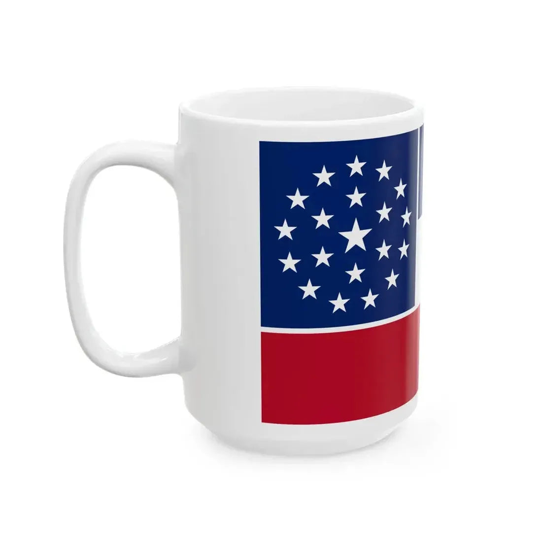Flag of Mississippi 2001 proposal (United States) White Coffee Mug - Go Mug Yourself