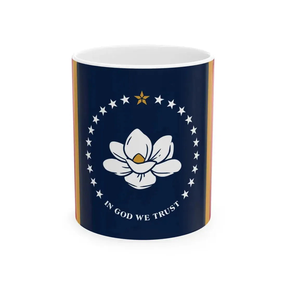 Flag of Mississippi (United States) White Coffee Mug 11oz - Go Mug Yourself