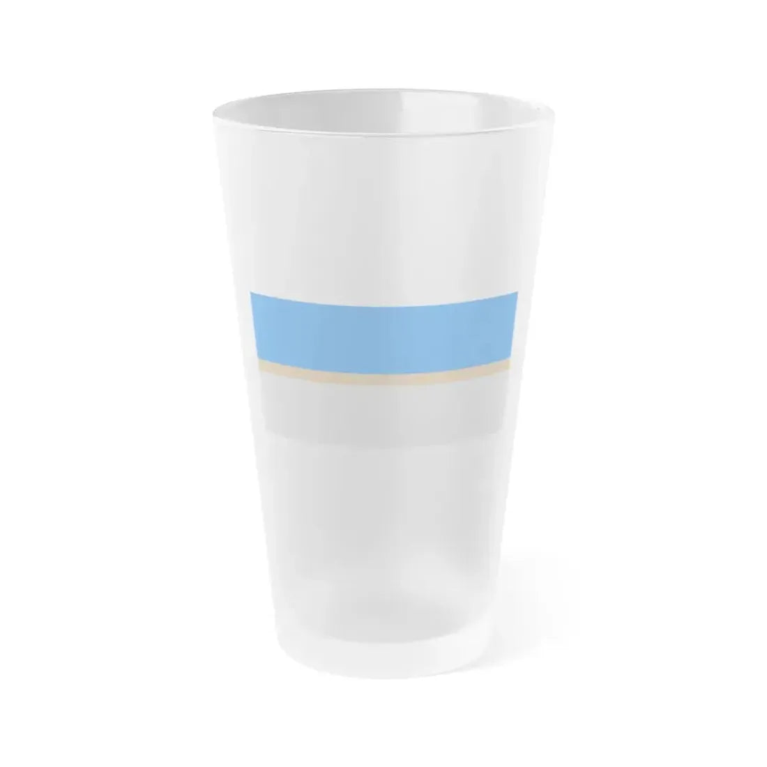 Flag of Mistissini Canada - Frosted Pint Glass 16oz 16oz Frosted - Go Mug Yourself