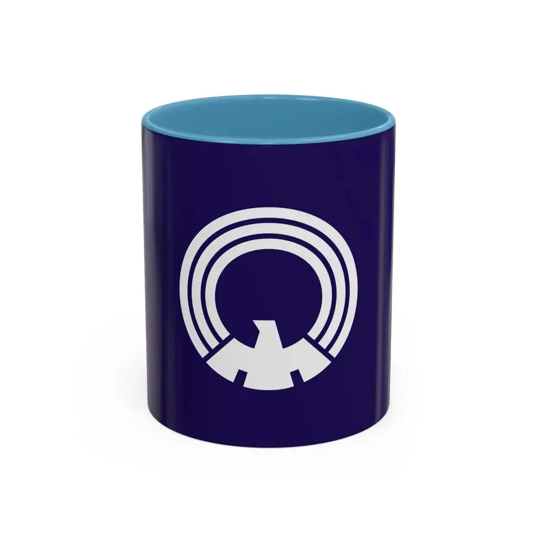 Flag of Mitaka Tokyo Japan - Accent Coffee Mug 11oz Light Blue - Go Mug Yourself