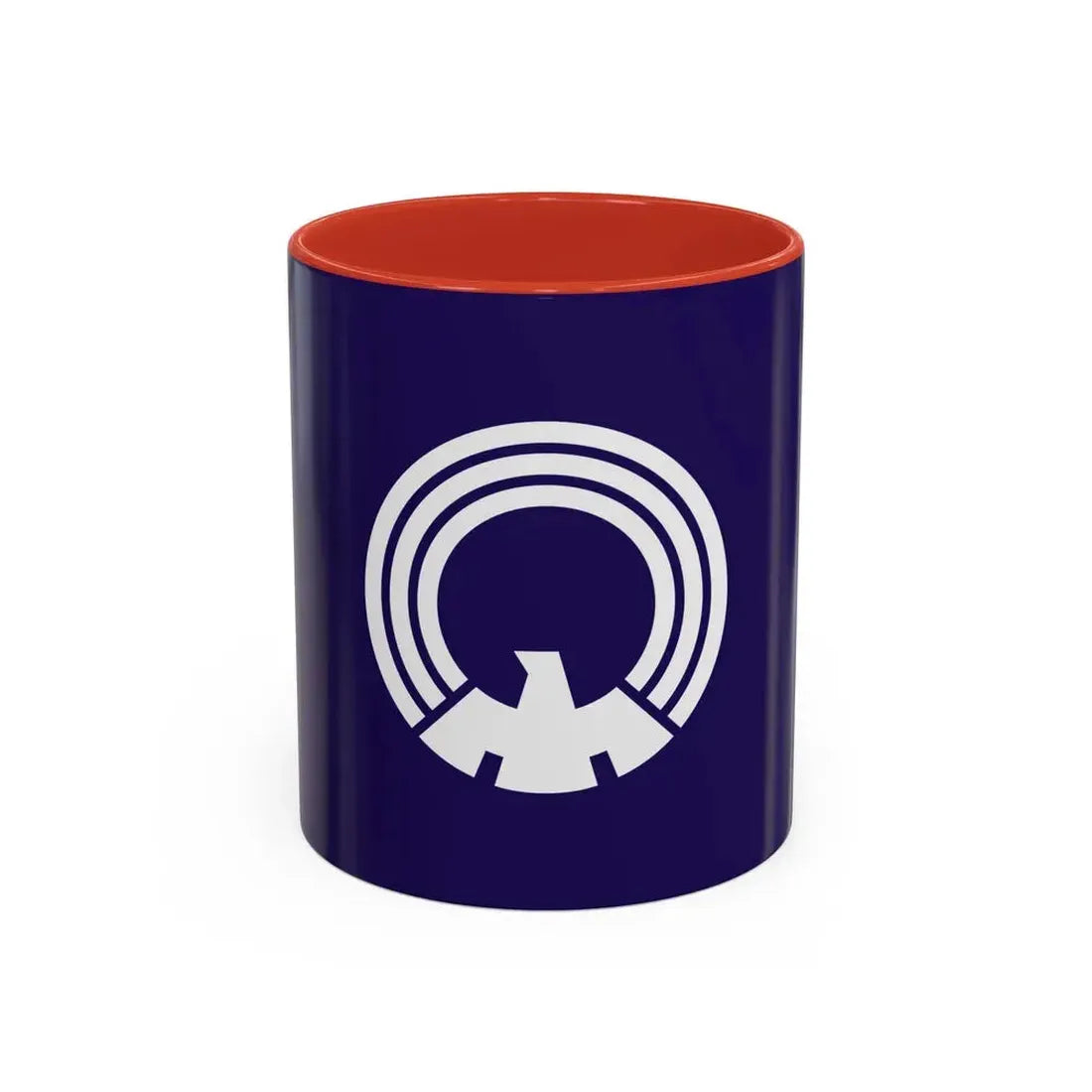 Flag of Mitaka Tokyo Japan - Accent Coffee Mug 11oz Red - Go Mug Yourself