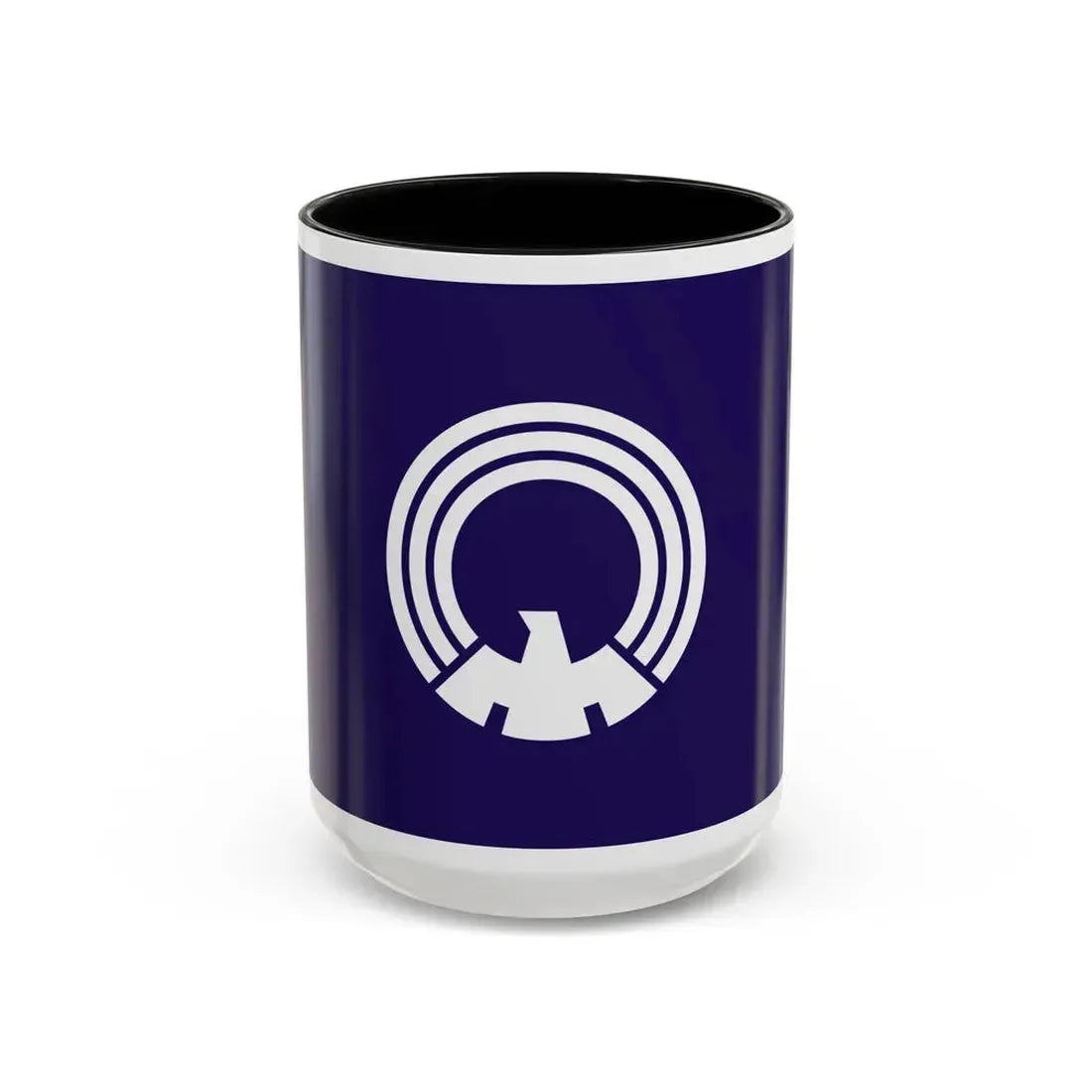 Flag of Mitaka Tokyo Japan - Accent Coffee Mug 15oz Black - Go Mug Yourself
