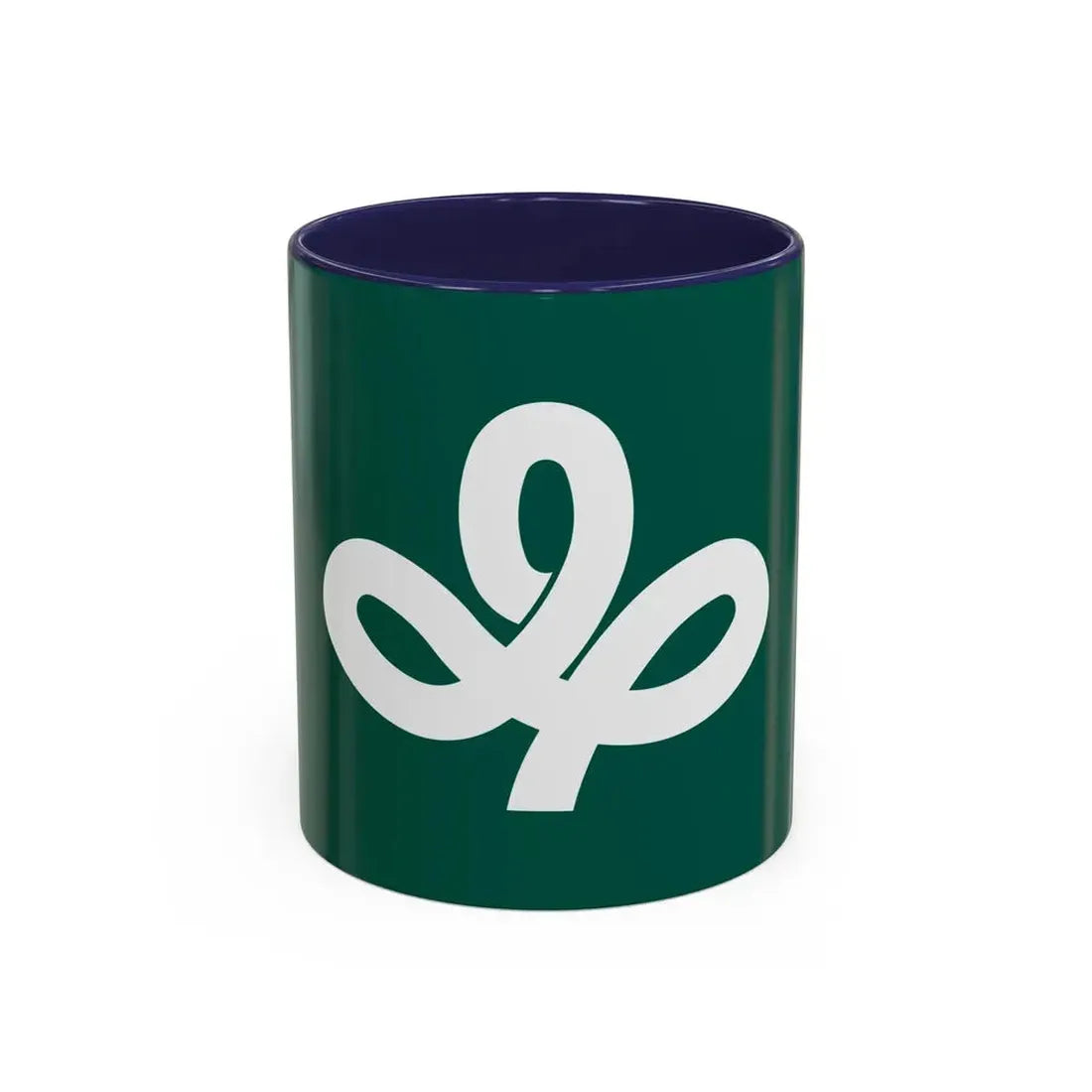 Flag of Miyagi Prefecture Japan - Accent Coffee Mug 11oz Navy - Go Mug Yourself