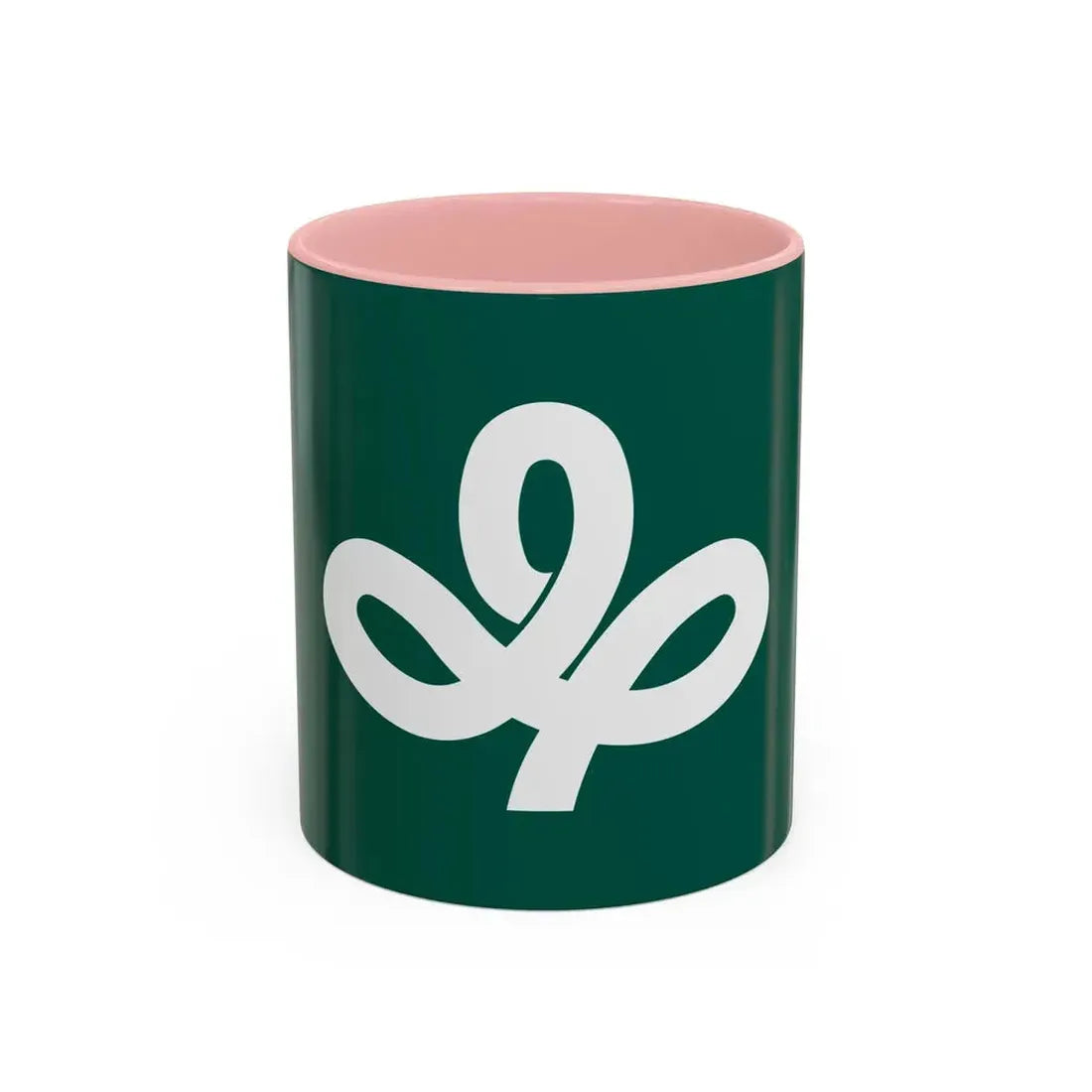 Flag of Miyagi Prefecture Japan - Accent Coffee Mug 11oz Pink - Go Mug Yourself