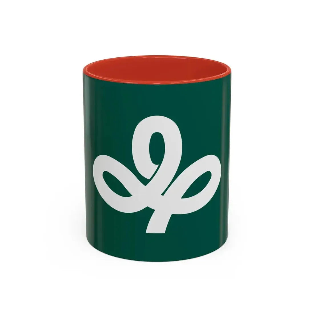 Flag of Miyagi Prefecture Japan - Accent Coffee Mug 11oz Red - Go Mug Yourself