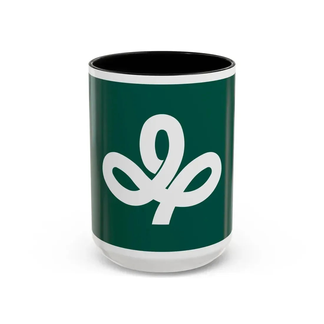 Flag of Miyagi Prefecture Japan - Accent Coffee Mug 15oz Black - Go Mug Yourself