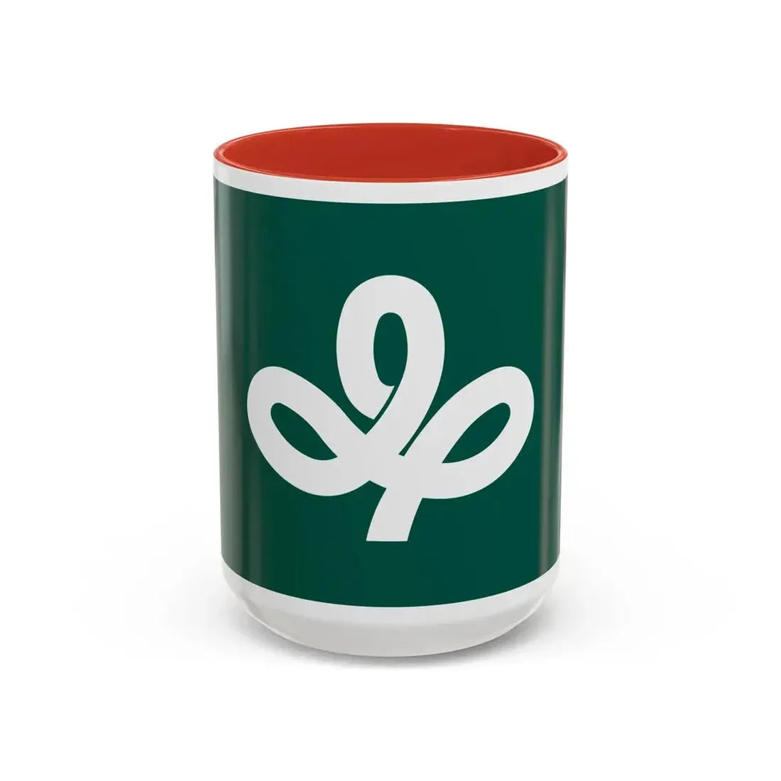 Flag of Miyagi Prefecture Japan - Accent Coffee Mug 15oz Red - Go Mug Yourself