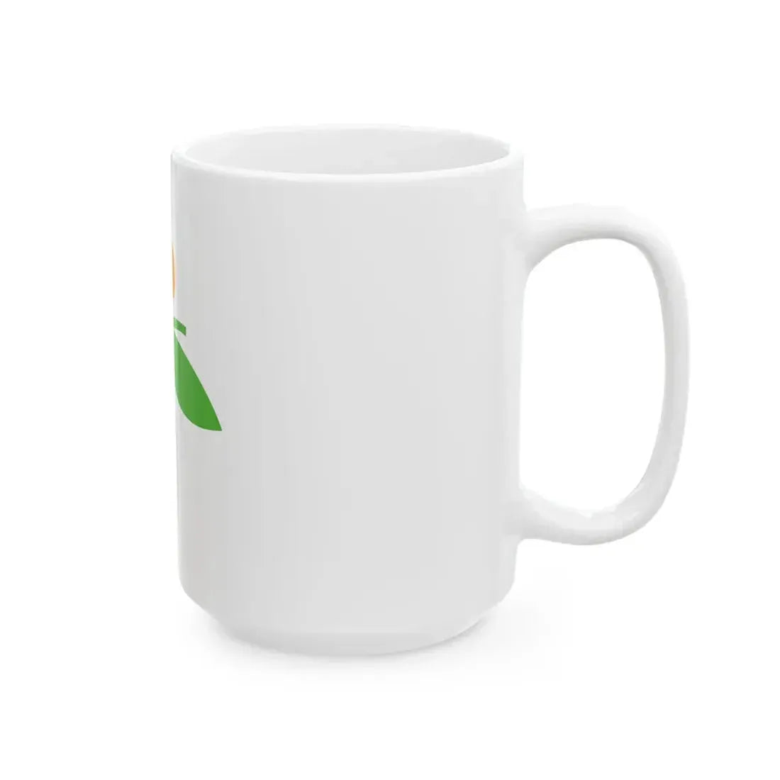 Flag of Miyawaka Fukuoka (Japan) White Coffee Mug - Go Mug Yourself