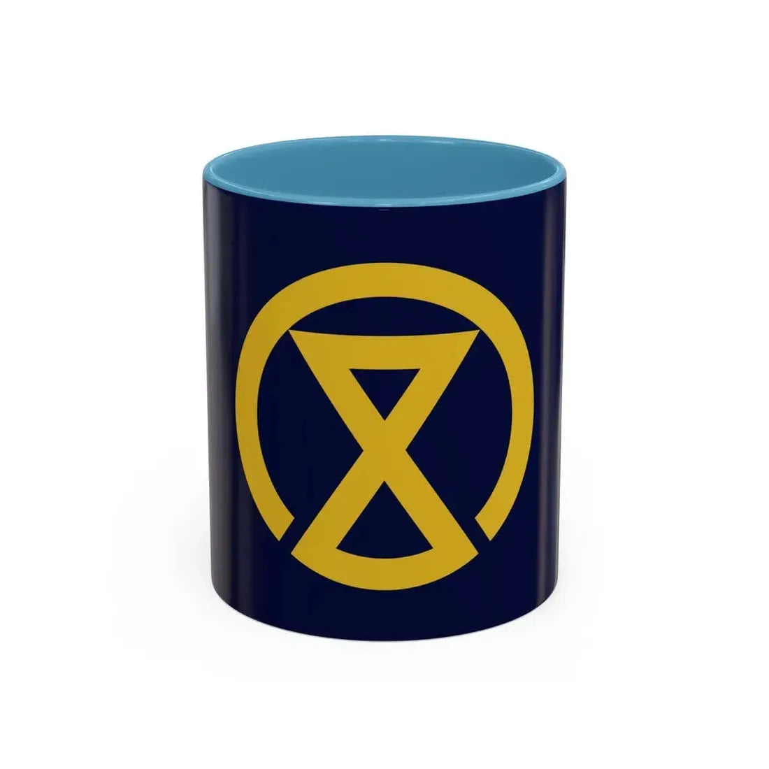 Flag of Miyazaki Miyazaki Japan - Accent Coffee Mug 11oz Light Blue - Go Mug Yourself