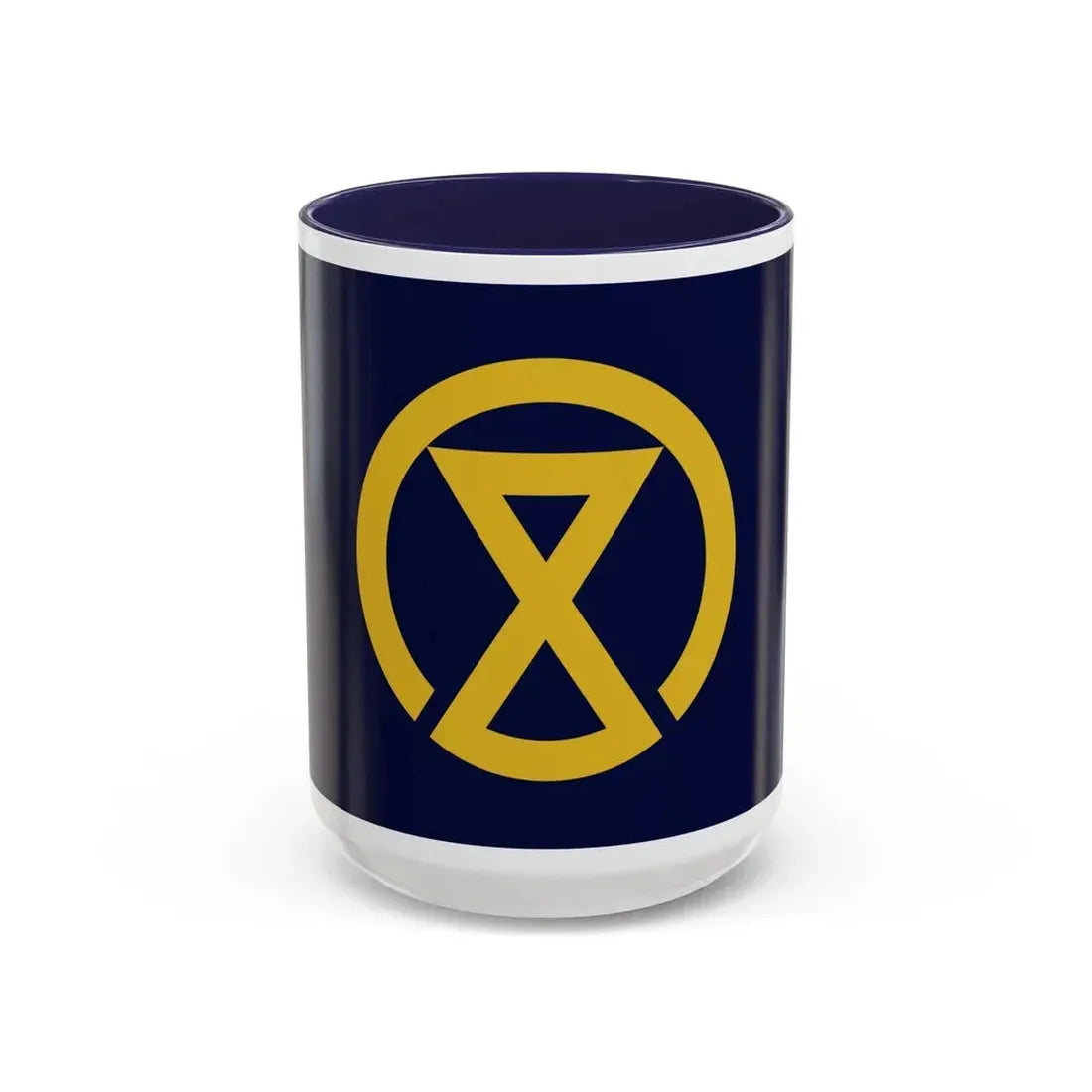 Flag of Miyazaki Miyazaki Japan - Accent Coffee Mug 15oz Navy - Go Mug Yourself