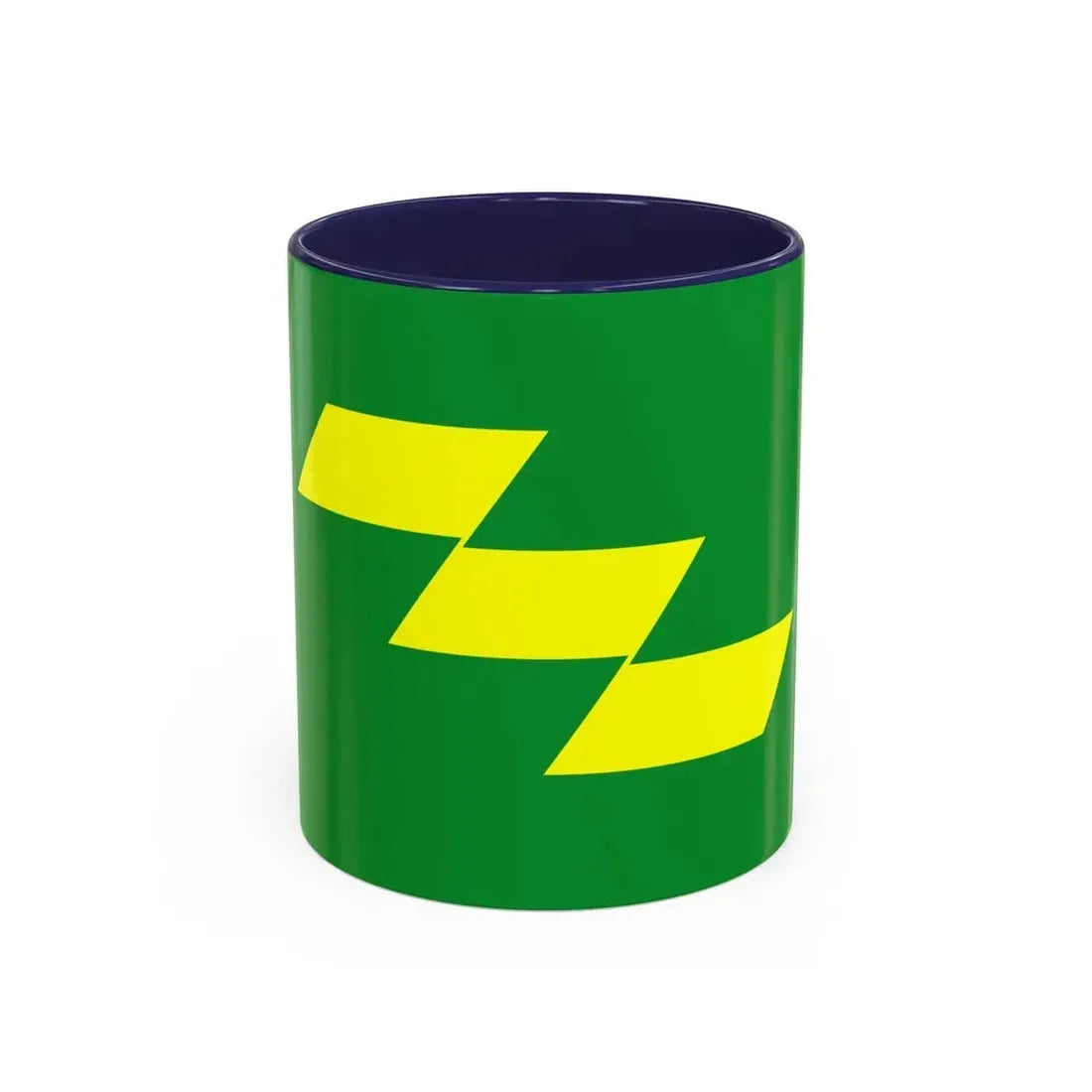 Flag of Miyazaki Prefecture Japan - Accent Coffee Mug 11oz Navy - Go Mug Yourself