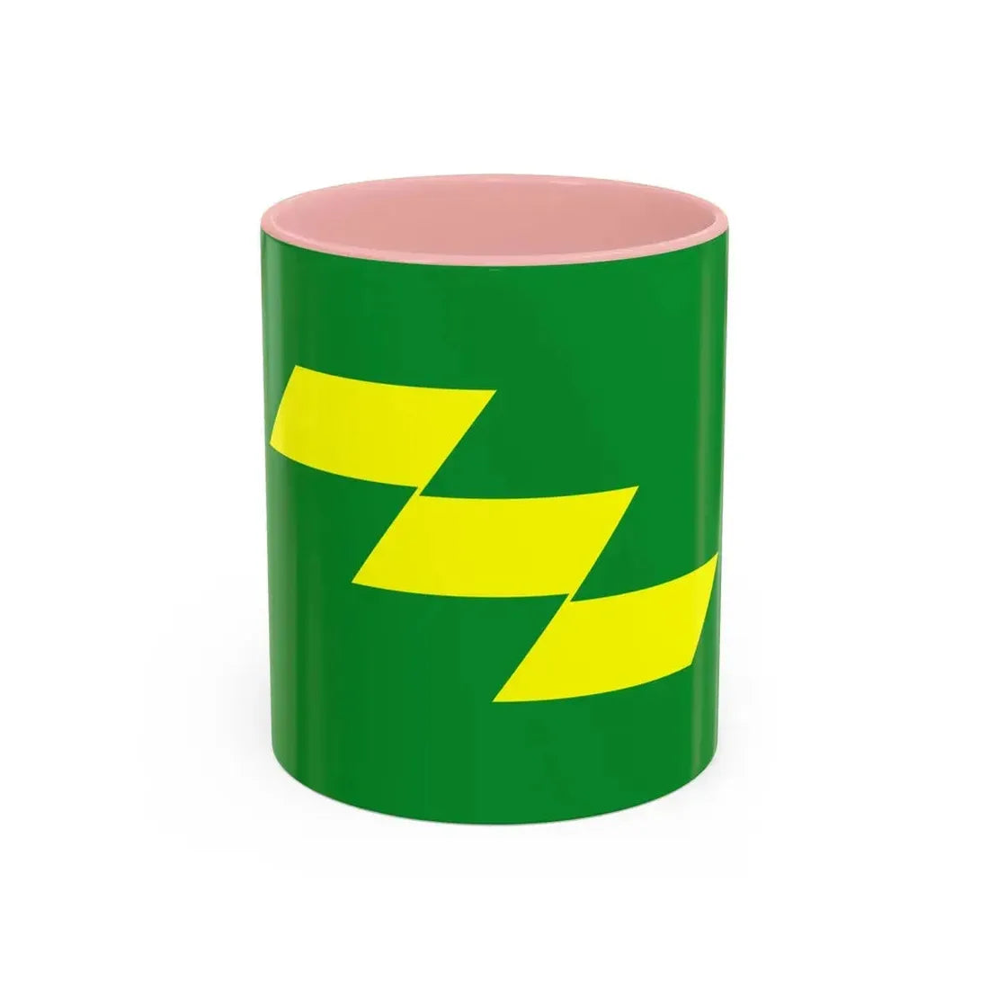 Flag of Miyazaki Prefecture Japan - Accent Coffee Mug 11oz Pink - Go Mug Yourself