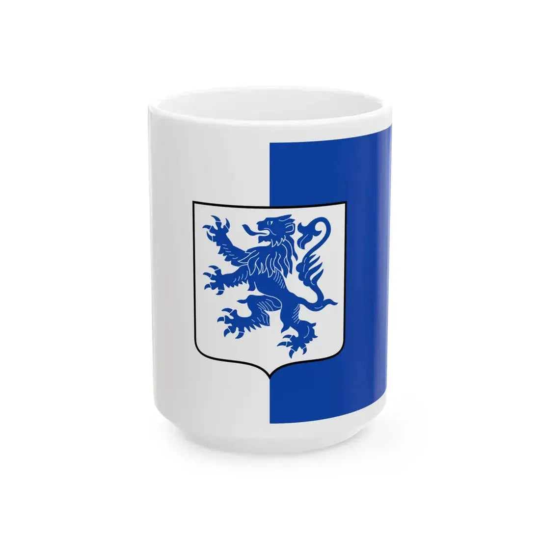 Flag of Modave (Belgium) White Coffee Mug 15oz - Go Mug Yourself