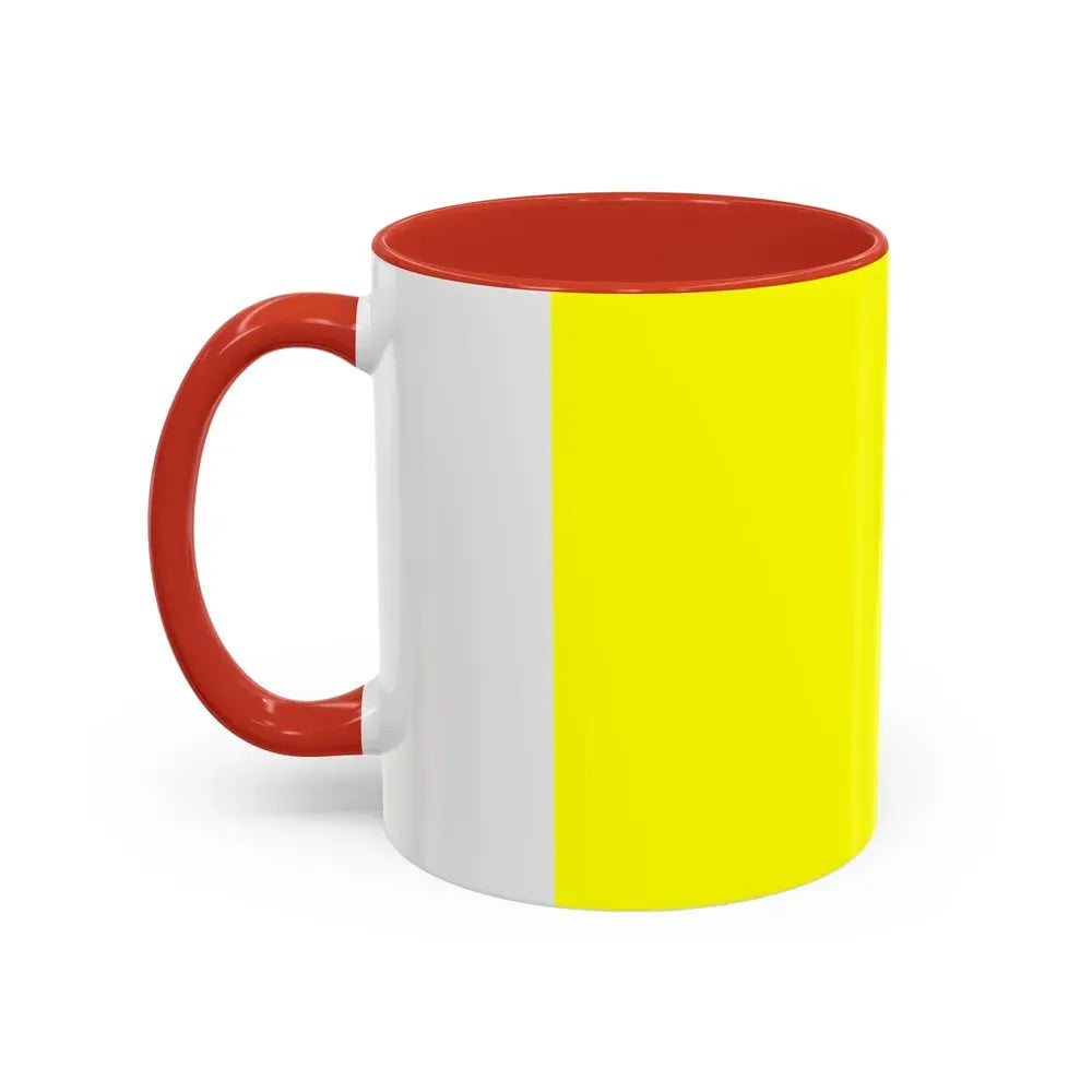 Flag of Modena Italy - Accent Coffee Mug - Go Mug Yourself