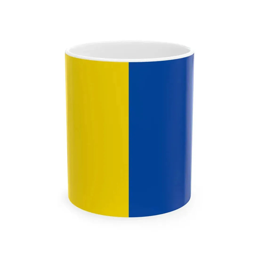 Flag of Modena (Italy) White Coffee Mug 11oz - Go Mug Yourself