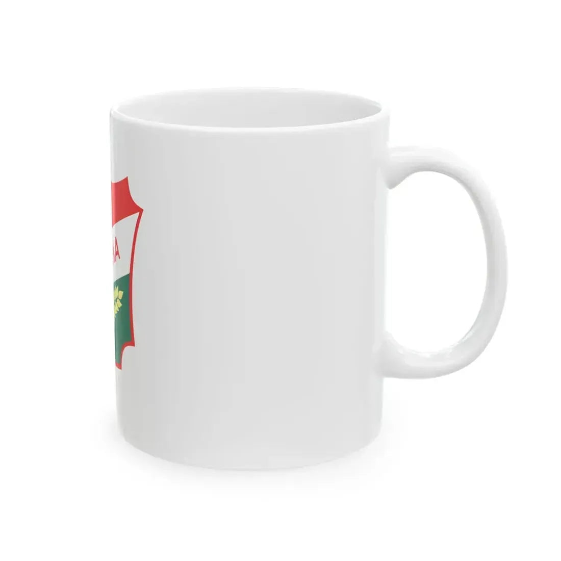 Flag of Mogila Municipality North Macedonia (North Macedonia) White Coffee Mug - Go Mug Yourself