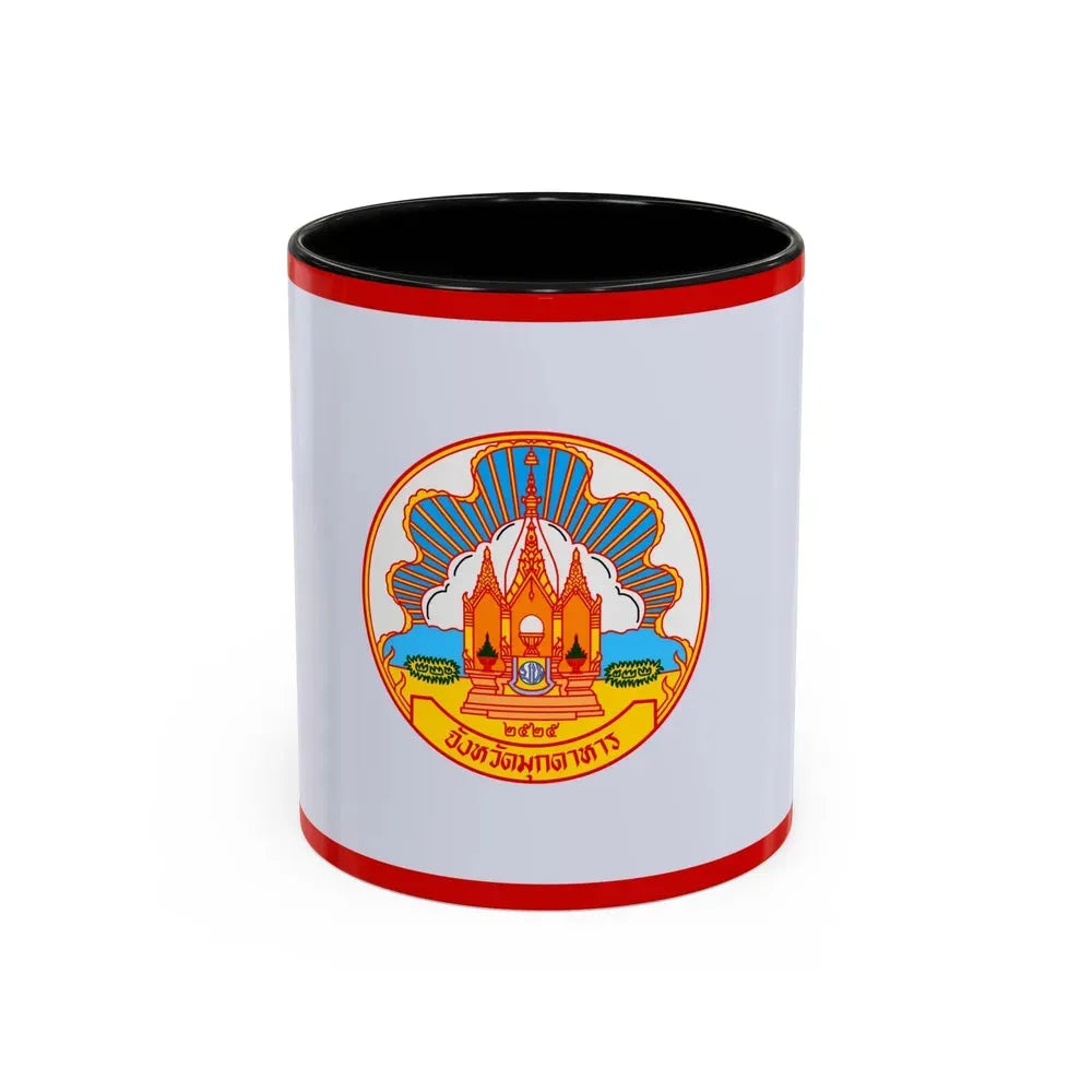 Flag of Mokdahan Province Thailand - Accent Coffee Mug 11oz Black - Go Mug Yourself
