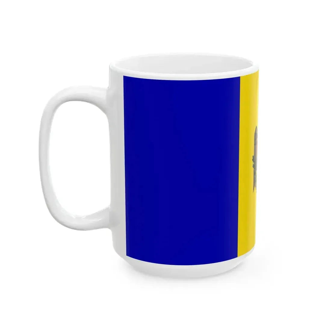 Flag of Moldova 1990-2010 (Moldova) White Coffee Mug - Go Mug Yourself